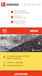 Mobile Screenshot of esenvex.cz